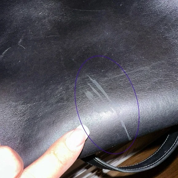 Prada Bibliothèque Leather Tote Black and Red 2-way Shoulder Bag - Picture 12 of 13